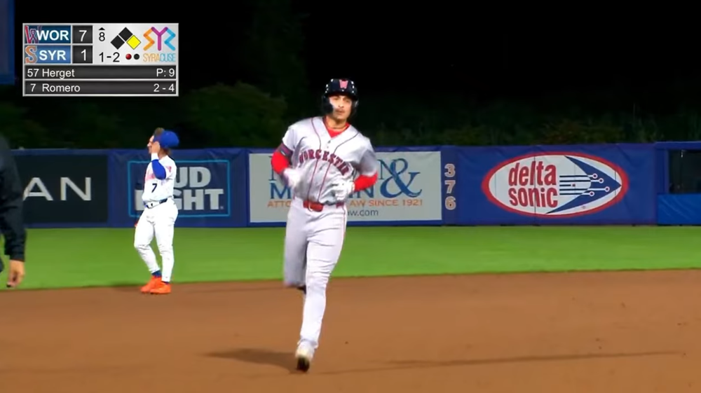 Worcester Red Sox Infielder Mikey Romero Talks Pro Softball Sisters, Marcelo Mayer Friendship, and Christian Faith