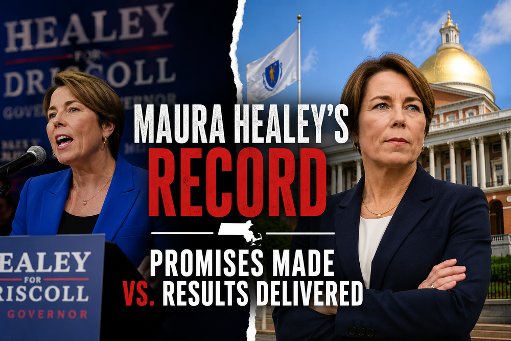 Maura Healey's Record as Governor: Promises Made vs. Results Delivered