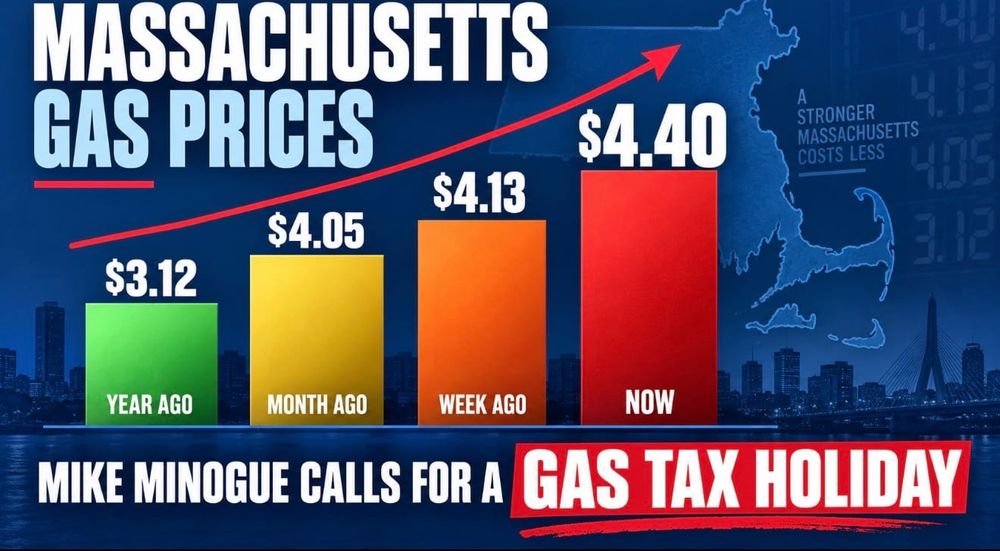 Mike Minogue Calls For Massachusetts Gas Tax Holiday As Prices Top $4.40