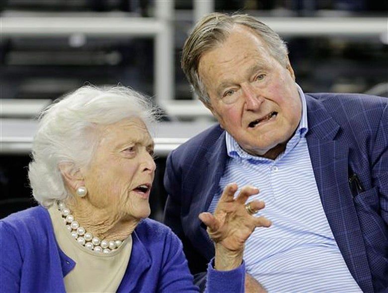 Bush leaves hospital