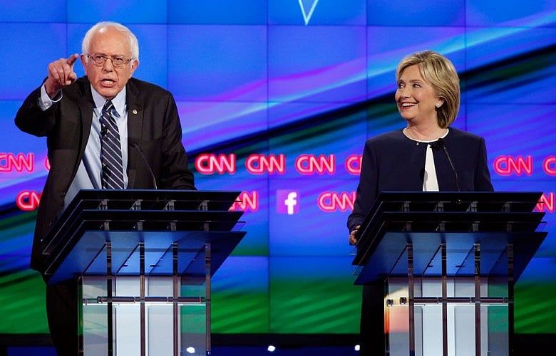 Tweeting the #DemDebate