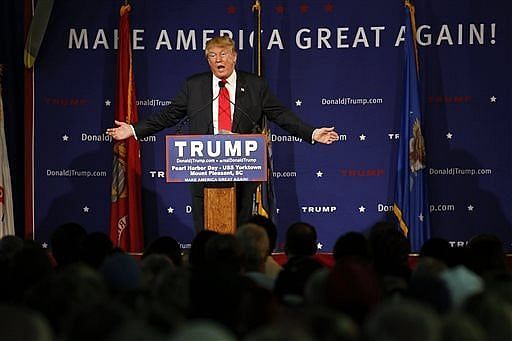 Trump trails the GOP pack in one key race