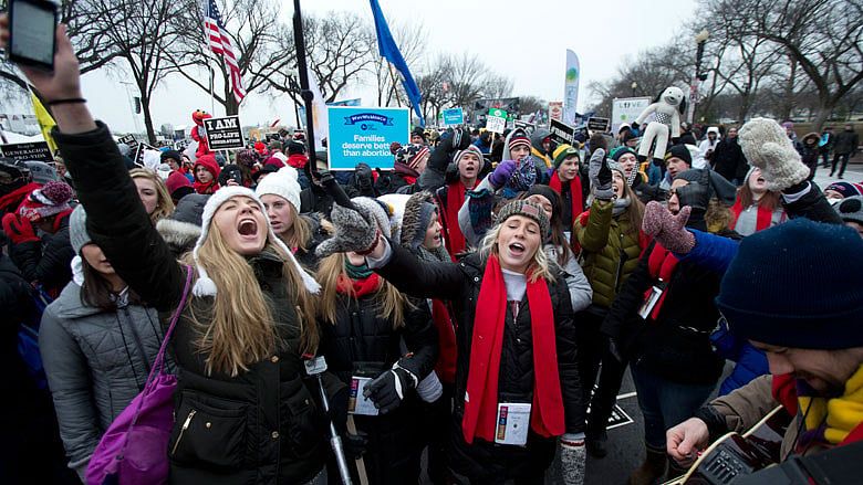 Because of the youth, the March went on 