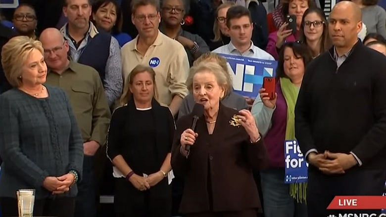 Madeleine Albright: ‘There’s a special place in Hell’ for young women who don’t vote for Clinton