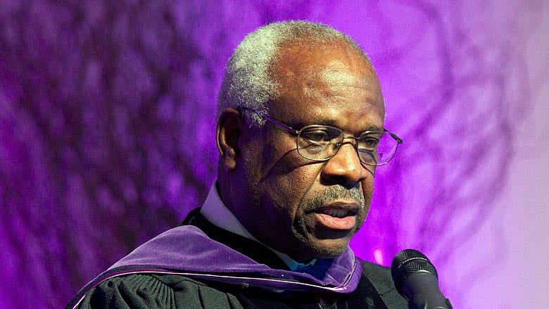 Justice Thomas breaks decade-long silence