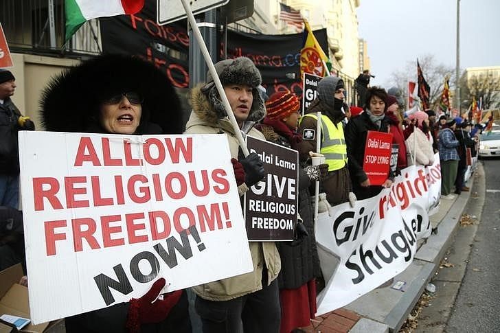 Buddhist protests against Dalai Lama called off