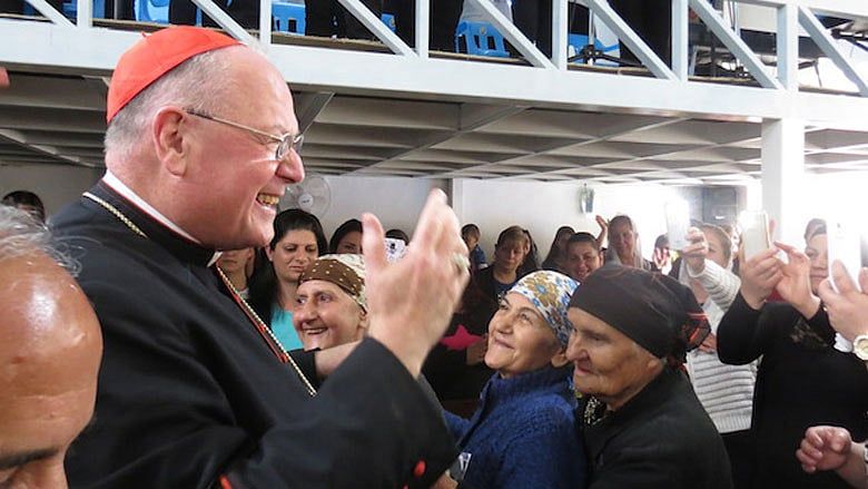 ‘You are not forgotten,’ Cardinal Dolan tells Iraq’s Christians and Yazidis