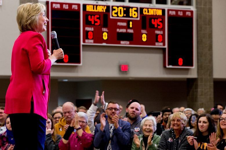 Trump is ‘not qualified’ to be president, Clinton says