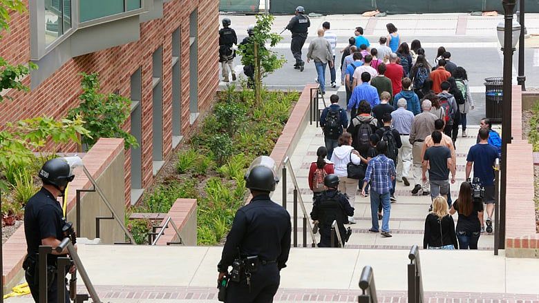 UCLA goes from fear to sadness in professor’s shooting death