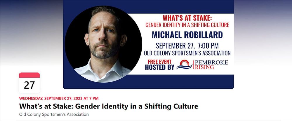 ‘Gender Identity in a Shifting Culture’:  Local Pembroke Group Hosts Talk