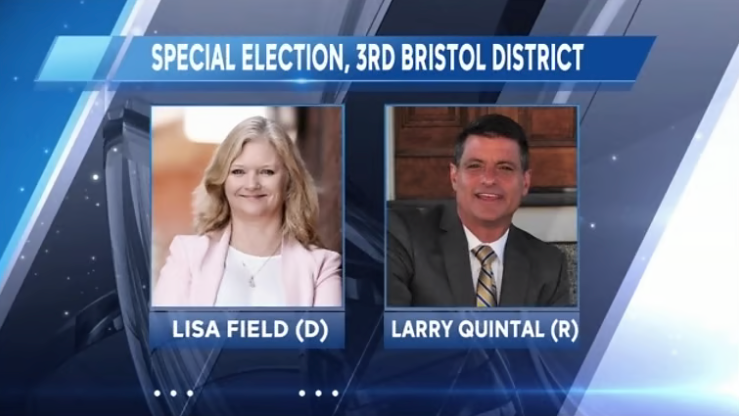 Democrat Lisa Field Wins Third Bristol Special Election By 21 Votes; Republican Larry Quintal Calls For Recount