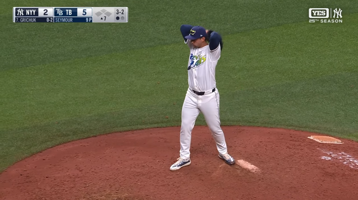 Tampa Bay Rays Pitcher and Mass. Native Ian Seymour Explains Viral Windup and Delivery