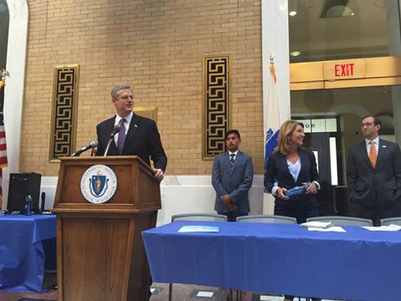 Baker to speak at charter campaign event in State House