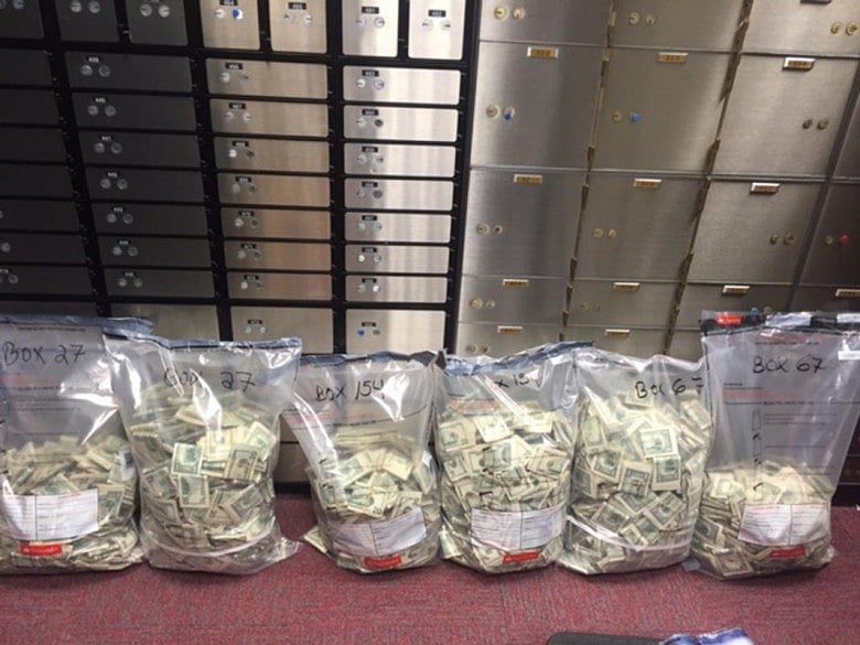 Ex-Rep’s bank boxes found stuffed with cash, prosecutors say