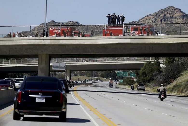 Nancy Reagan begins final journey to Ron’s side