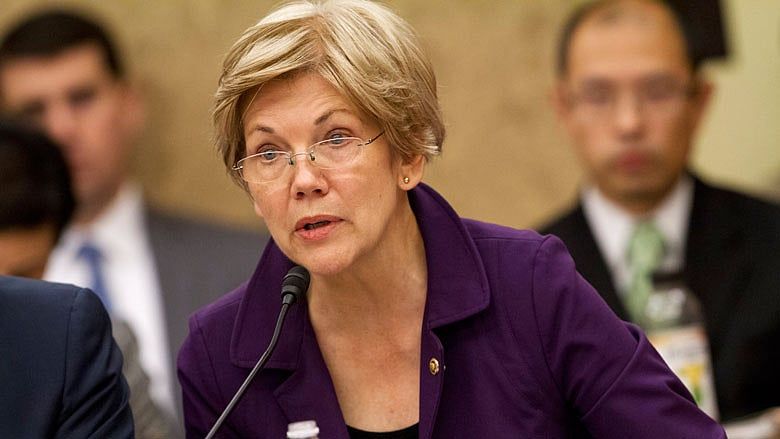 Warren ramps up attack on Trump, calls his win a “stain on the election”