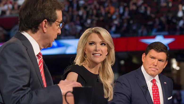 GOP debate about Trump vs. everyone else