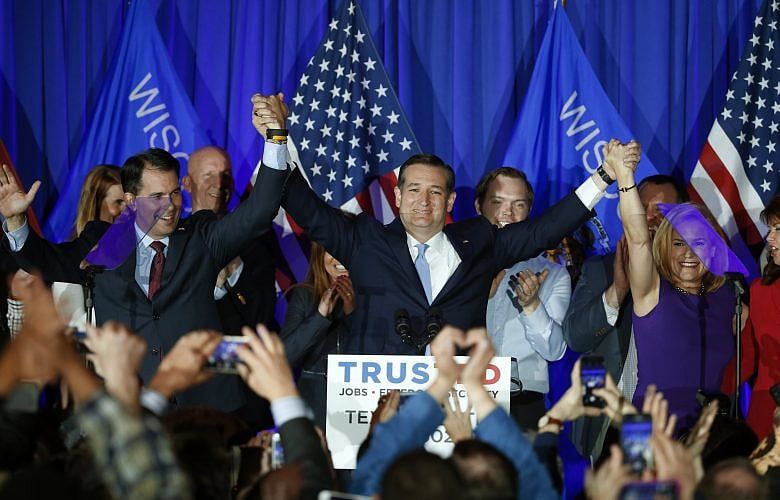 Cruz buries Trump as Sanders beats Clinton in WI