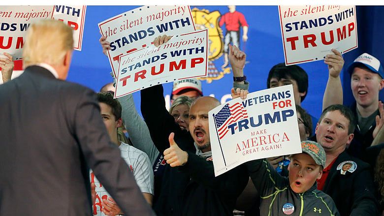 Voters embrace Trump for speaking out on unpopular topics