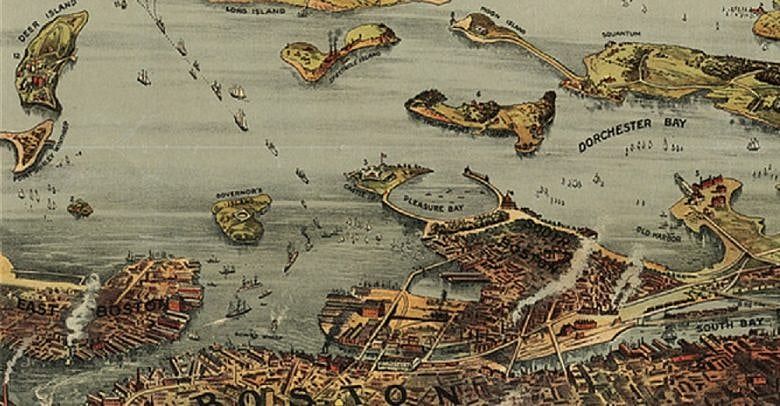 Ship remains found buried blocks from Seaport seawall