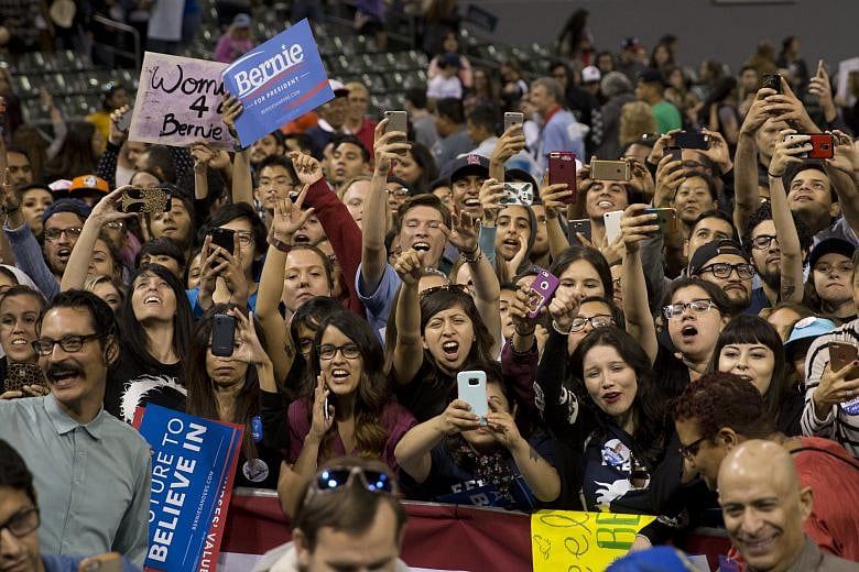 Sanders campaign cash shrinks to less than $6 million