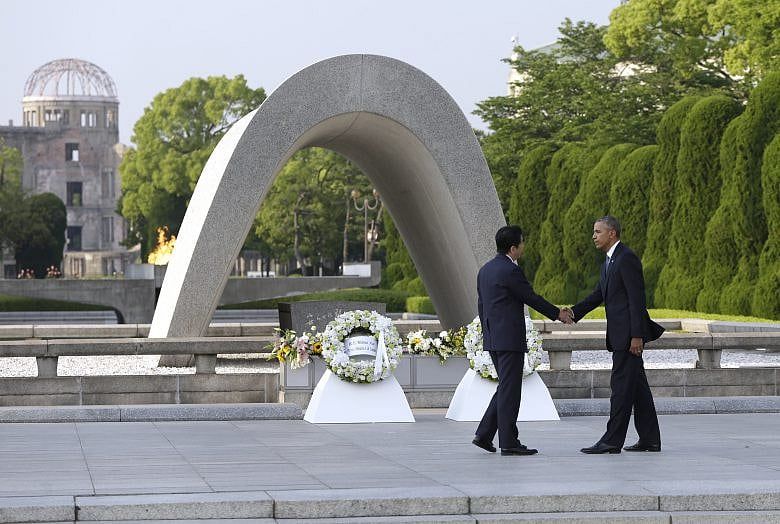 Obama at Hiroshima calls for world with no nuclear weapons