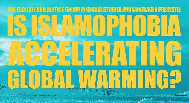 MIT hosts lecture tying global warming to Islamophobia