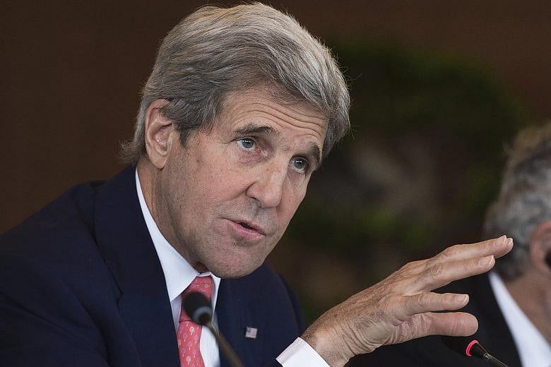 Kerry tells British audience that U.S. election campaign can be ‘downright embarrassing’