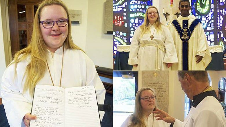 The big mission of a Catholic teen with Down syndrome