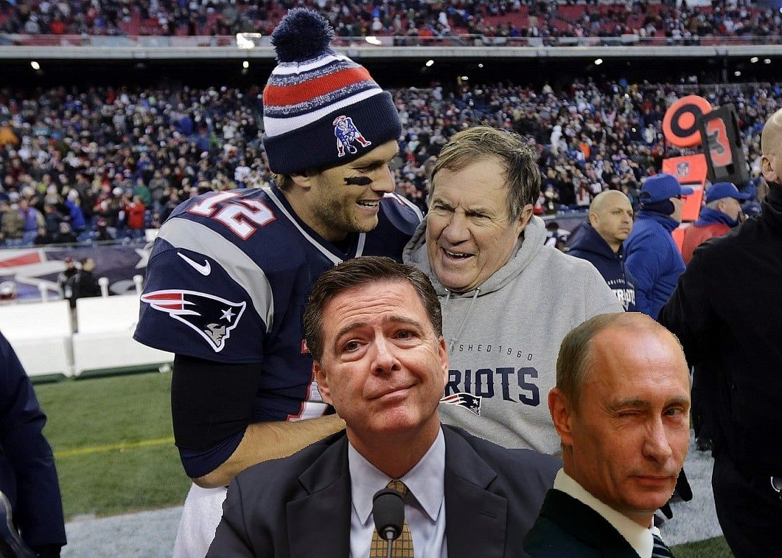 FBI Director James Comey, Russia, and The New England Patriots
