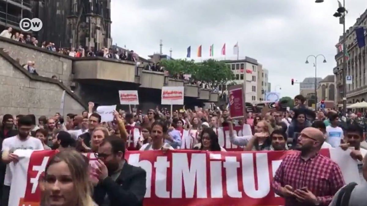 Protest Against Islamist Extremism In Cologne:  Much Less Than Meets The Eye