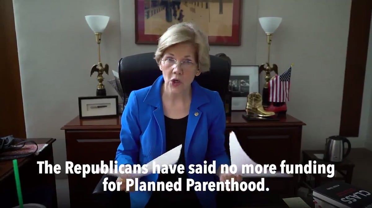 Elizabeth Warren Doubles Down On Violence Talk