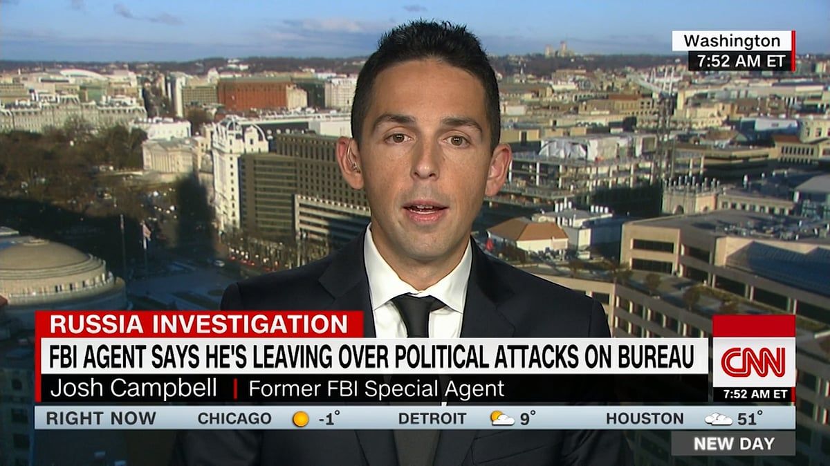 Democrat-Donating FBI Agent Who Resigned Now Works At CNN