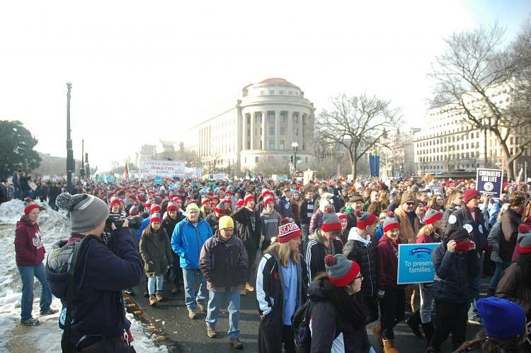 ‘We Are Their Voice’ – Massachusetts Pro-Lifers at March for Life