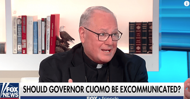 Cardinal Dolan:  Tossing Andrew Cuomo From Catholic Church Wouldn’t Work