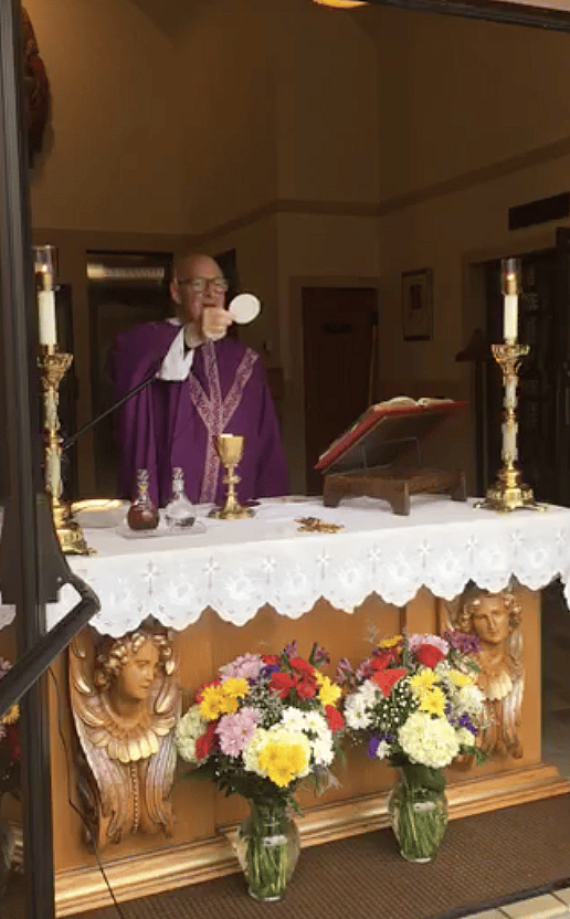 What A Drive-In Mass Looks Like In the Age of Coronavirus