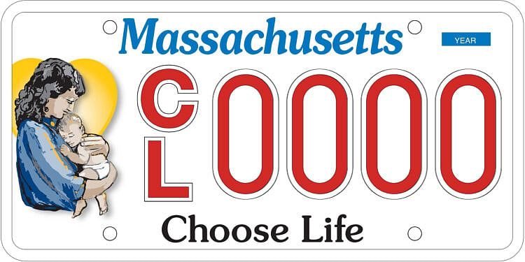 ‘Choose Life’ License Plates Organization Affiliating With Massachusetts Citizens for Life