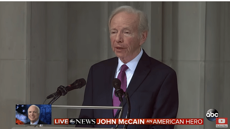 Joe Lieberman Hints 2024 Presidential Election Could Have Serious Third-Party Candidate
