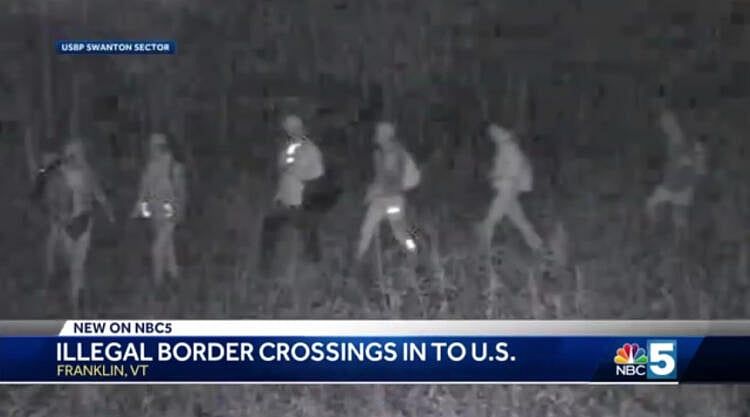 Illegal Entries At U.S. Northern Border Continue To Surge