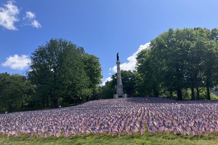 Fallen Service Members Remembered On Boston Common