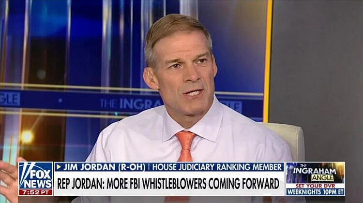 GOP Congressman Jim Jordan Attending Massachusetts Fund Raiser Next Week