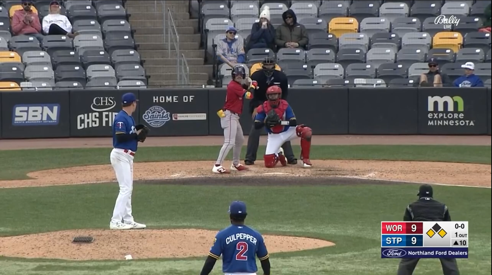 Worcester Red Sox Outfielder Braiden Ward Is Fast On Bases – and Rubik’s Cubes