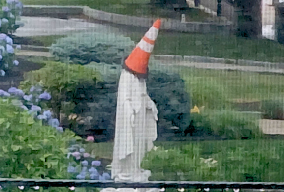 Statue Of Virgin Mary Vandalized At Boston Catholic Church