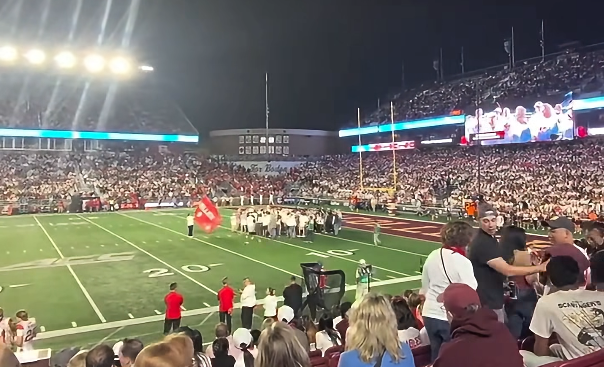 Maura Healey Booed At Boston College Red Bandana Game
