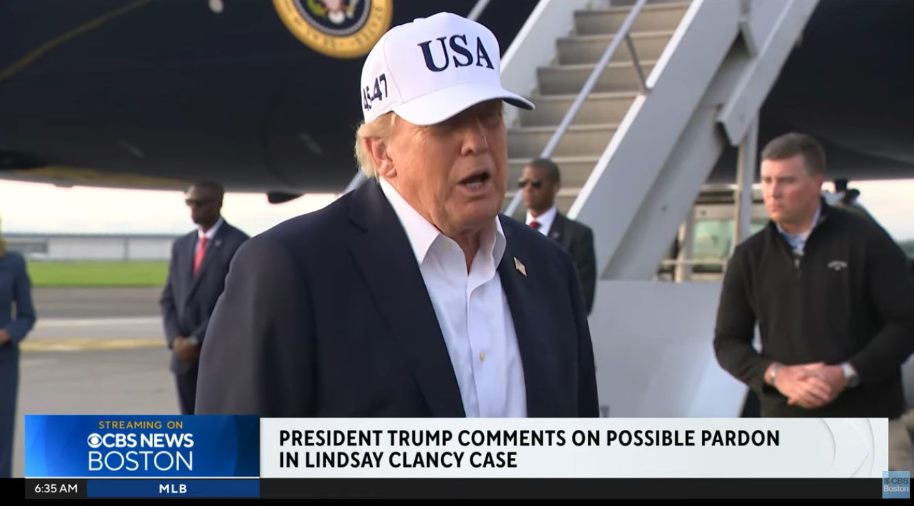 Donald Trump Praises Kevin Reddington, Calls Lindsay Clancy Case A ‘No-Win’ Situation