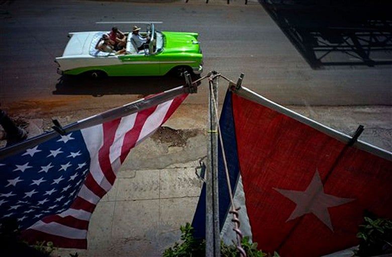 Cuba raises flag at US embassy