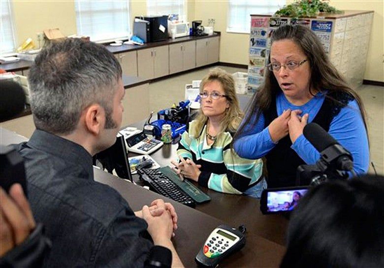 Clerk in gay marriage fight: ‘A heaven or hell decision’