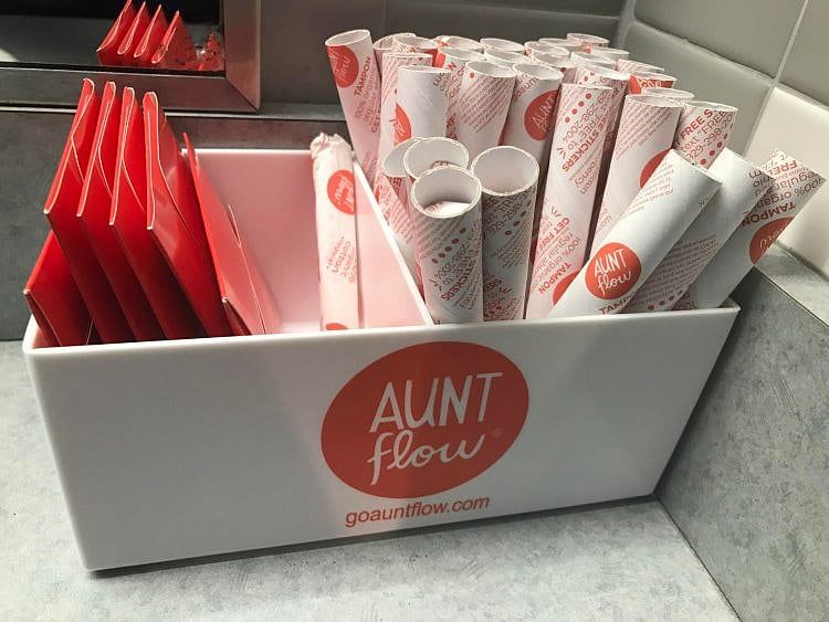 Pembroke Public Library Men’s Bathroom Stocked With Tampons