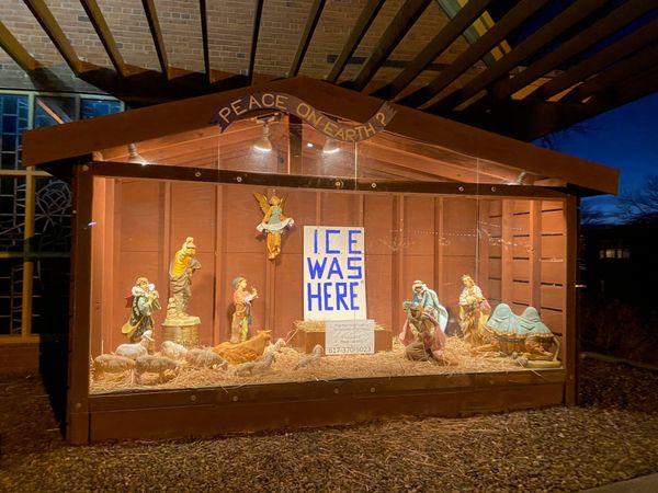 Take Anti-ICE Nativity Scene Down, Archdiocese of Boston Tells Dedham Church