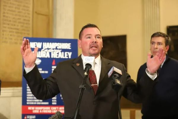 New Hampshire Republicans ‘Endorse’ Maura Healey at Massachusetts State House